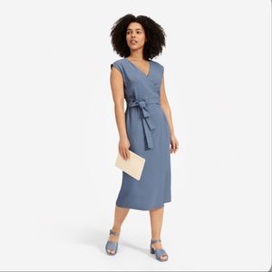 The Japanese GoWeave Short-Sleeve Wrap Dress